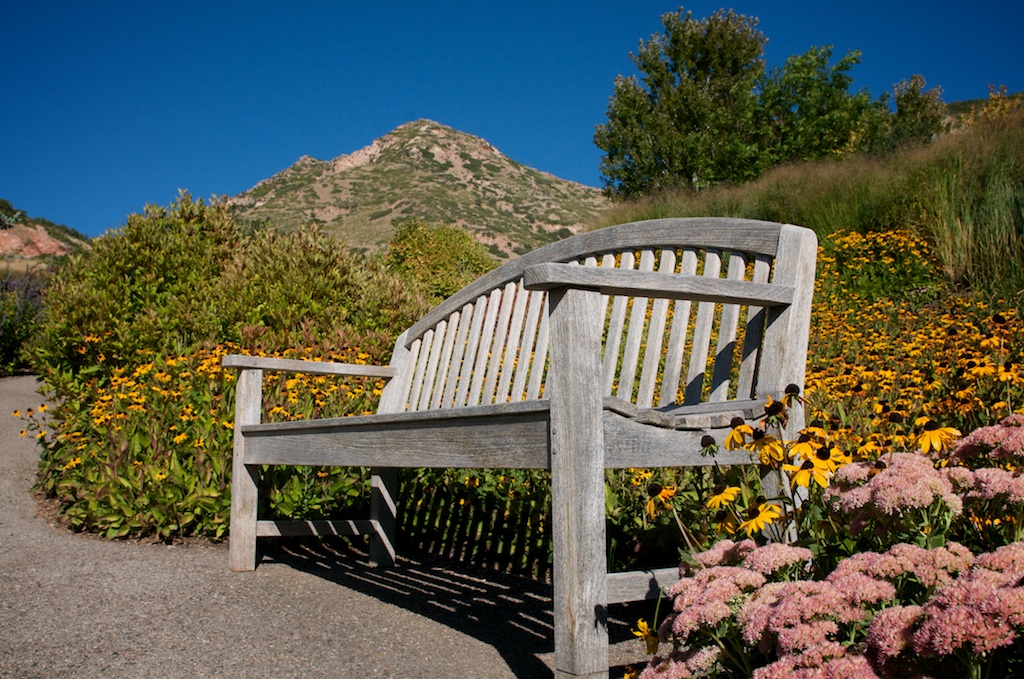 Red Butte Garden Bench 3 Red Butte Garden Bench 3