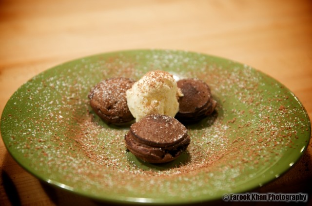 molten chocolate ebelskivers